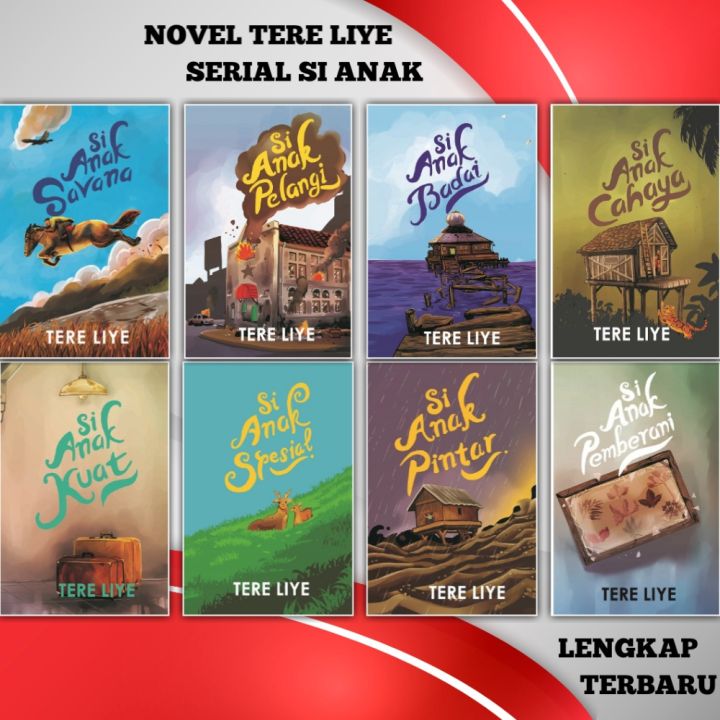 Bebas Pilih Buku Novel Tere Liye Series Paket Serial Si Anak TereLiye ...