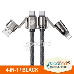 NEW ARRIVAL WEKOME WDC-50 4-IN-1 Fast Charging Data Cable Type C To Type C 240W – GOODFIND