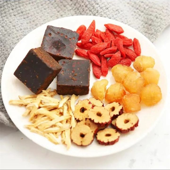 Brown sugar ginger date tea Goddess aunt tea black sugar seven treasure ...