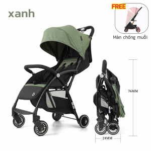 Yocbear Xe đẩy cho bé gấp gọn cho bé từ sơ sinh đến 4 tuổi - Giảm rung lắc tối đa - Bảo hành 2 năm