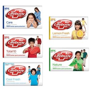 PAKET ISI 5 Sabun Lifebuoy Sabun Mandi Batang 70gr Unilever [gmeelan skincare]