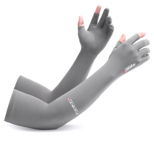 UV Block Cooling Sleeves - Breathable Ice Silk for PH Outdoor Work & Travel