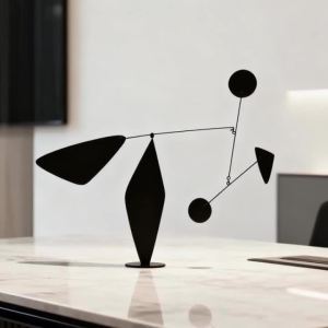 xpkQ Modern Simple Desktop Ornaments Dynamic Equilibrium Geometric Modeling Figurines Metal Creative Luxury Aesthetic Home Decor 5B8Q6