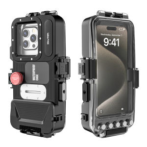 ZUZG 98FT/30M Diving Phone Case for iPhone Samsung S25Ultra ~20 Series Snorkeling Underwater Case [Operated Underwater] Photo VideoWaterproof Housing for iPhone 16ProMax/16Pro/16/15/Pro/Pro Max/14/13/12 with Lanyard