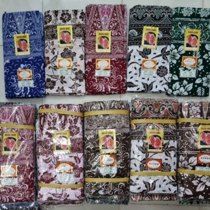 KAIN SEMBAHYANG/SOLAT COTTON CORAK TRENGGANU 60inci PEMBORONG & PERUNCIT