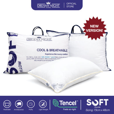 Dreamynight Tencel Lyocell Cooling Pillow 48x73cm