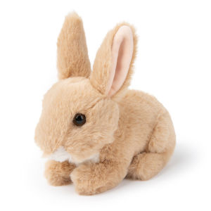 WWF ECO Rabbit Beige 15cm Plush Soft Toy - Authentic Lifelike & 100% Recycled Soft Toy