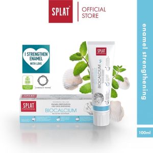 SPLAT Professional Biocalcium Whitening Toothpaste 100ml For Sensitive Teeth Pemutih gigi halal 修复牙釉质牙膏