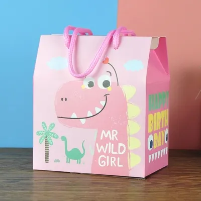 Birthday gift box / Gable Box / Hari Jadi Doorgift Box / Kotak Bahulu / Goodies Box / Perayaan doorgift box / Birthday Party Box
