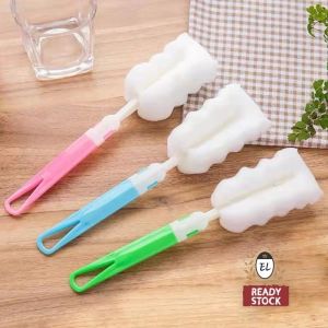 Sponge Bottle Brush Long Handle Cup Kitchen Cleaning Tool Berus Botol