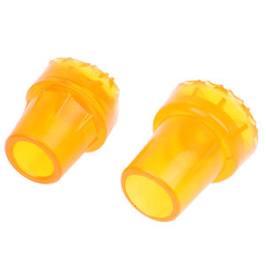 Fantic แผ่นรองพื้นยางกันลื่น19มม. 22มม. 2ชิ้นแผ่นยางทนทานกันลื่นสำหรับไม้เท้าสำหรับงานหนัก