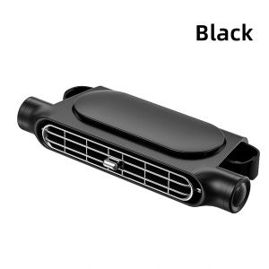 Fonken Ghế ngồi xe hơi di động fan 3 tốc độ điều chỉnh tựa đầu xe hơi Quạt làm mát không khí dùng nguồn USB cho phía trước phía sau ghế hành khách