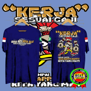 KAOS TSHIRT BAJU KERJA BERAT GAJI SERET