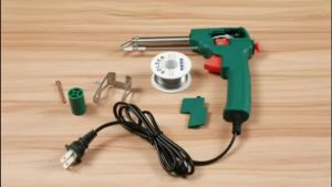 【COD】Portable Soldering  + 2 Free Solder Wire Rolls Fast Heat Electric Welding Tool for Electronics Repair