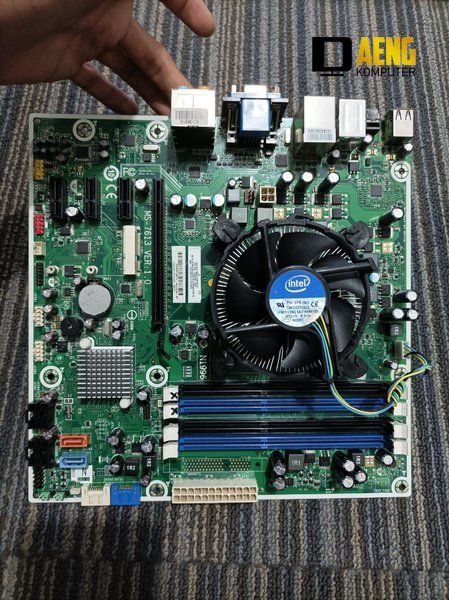 Motherboard Mainboard Mobo PC Merk Hp Paket Prosesor Intel Core i5
