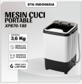 Mesin Cuci Mini / Portable 1 Tabung - XPB70-188. 