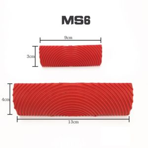 Alat Membuat Motif Kayu / Rubber Wood Graining Pattern Tool / Wood Grain Wall Painting Pattern/Kuas Cat Motif Kayu