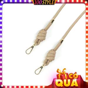 Dây Đeo Túi Xách Chỉnh Độ Dài Da Loại Móc Cua Dài - 100style