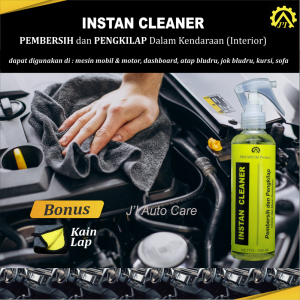 INSTAN CLEANER Pembersih dan Pengkilap Interior Mobil Pelindung Cat Pembersih Mesin Kendaraan Pembersih Dashboard Pengkilap Jok Cairan Pengkilap Interior Mobil dan Mesin Kendaraan Cairan Perawatan Interior Kendaraan