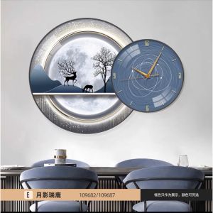 Tranh Đồng Hồ Tráng Gương/ Tranh Phòng Khách/ Đồng Hồ Treo Tường/ Tranh Phòng Ngủ/ Quà Tặng Tân Gia