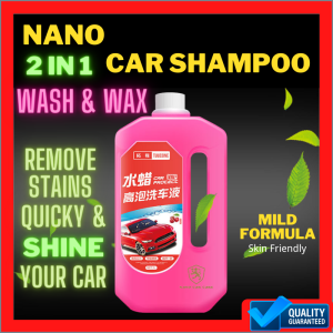 Nano Car Care Tuucone Pink Foam Car Wash Shampoo & Wax | 2in1 High Shine Cleaner/Tuucone 2in1 Car Wash Shampoo & Wax | High Shine Pink Foam