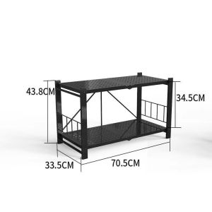 ชั้นวางเอนกประสงค์ วัสดุอย่างดี พับเก็บได้ ชั้นเหล็ก 2ชั้น 3ชั้น 4ชั้น 5ชั้น ชั้นวางแข็งแรงทนทาน ไม่เป็นสนิม ระบายน้ำได้ สินค้าพร้อมส่ง
