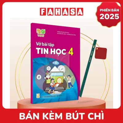 Sách Giáo Khoa Vở Bài Tập Tin Học 4 (Kết Nối) (Phiên Bản 2025) - Kèm Bút Chì