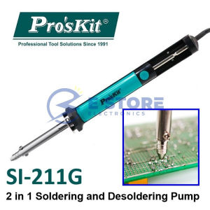 ProKit SI-211G 2 in 1 Soldering and Desoldering Pump (40 Watt)