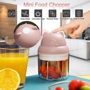 100ML/250ML Electric Garlic Masher Kitchen Chopper Meat Grinder Mini Food Garlic Vegetable Chopper Crusher Rechargeable Food Processor