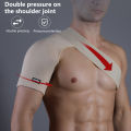 Shoulder Brace Belt High Elastic Sweat-absorbing Breathable Ultra-Thick Wide Application Shoulder Protection Neoprene Single Shoulder Support Belt Sports Protective Gear for Running. 