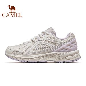 Camel รองเท้าวิ่งแนวเรโทรระบายอากาศของผู้หญิงรองเท้าวิ่งการดูดซับแรงกระแทกผู้ชาย