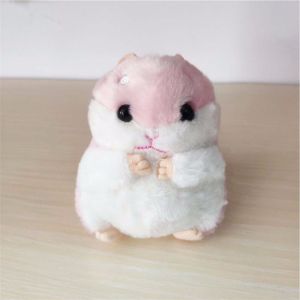 ANGEL Cute Kids Toy Key Ring Hamster Key Chain Ornament Plush Keychain Stuffed Toys Animal Plush Toy Plush Dolls
