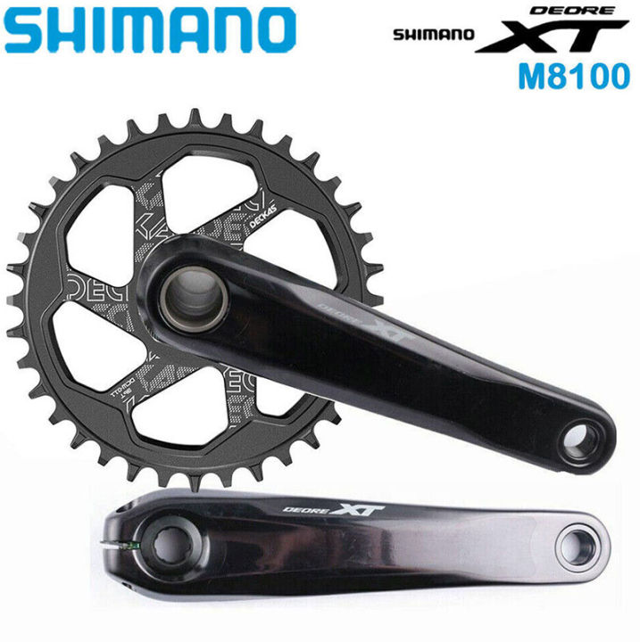 Shimano DEORE SLX XT M6100 M7100 M8100 Crankset MTB 1x12 Speed DECKAS ...