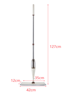 Convenient Spray Mop WIth Microfiber