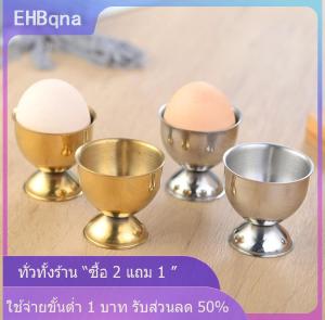[COD] EHBqna KITCHEN สแตนเลสต้มไข่ถ้วยยืนชั้นวางไข่ผู้ถือไข่เครื่องมือทำอาหาร
