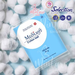 MEDISOFT Kapas Cotton Ball Baby 120s || Selection Kapas Bola Bulat Pembersih Bayi