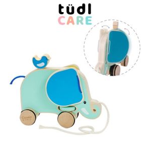 Classic World Elephant Flapping Ear Pull Toy