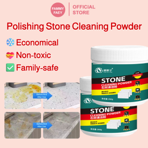 【Buy 3 Get 2 Free】Kitchen Marble Stain Remover Quartz Countertop Cleaner Tile Cleaner Powerful Stain Remover and Polisher for Home Use去渗色抛光石材清洁粉