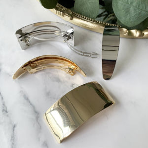 [SG | Gloss] Cool Metal Hair Clip Hairpin Metallic Hair Clip Gold and Silver hair accessories for women