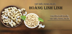Hạt điều Hoàng Linh Linh nhiều size thơm ngon giòn béo rang mới hàng ngày - Hộp nắp giấy 250g Nguyên Hạt