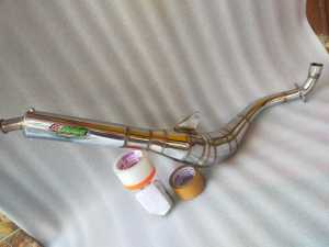 Knalpot Fizr F1zr Force1 Model Kolong Kobra Full Crom oleh Kbrs Racing