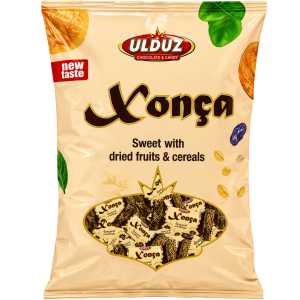 Ulduz Xonca Chocolate with Dried Fruits and Cereals Crunchy And Delicious Cream