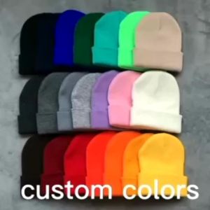 Topi kupluk bayi motif salur gratis nama