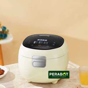 Penanak Nasi Pintar Pelapisan 0 Berasas Getah/Ketuhar Bola Tebal Keluli/Kapasiti 3L/Kawalan Suhu Dwitangkai/Pengekalan 24 Jam