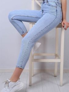 J32 Celana Skinny Jeans HW Jeans Wanita Celana Jeans Celana Jeans Silang Celana Cewek
