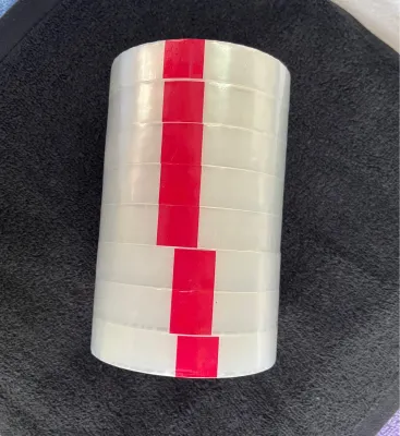 [Hock Kee Plastic Enterprise] Clear Opp Tape 18Mm (8 Rolls)