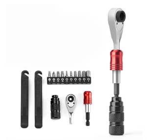 Rockbros Bộ Cờ Lê 72 Răng Bằng Hợp Kim Nhôm Linh Hoạt Nhỏ Gọn Sửa Chữa Xe Đạp Đường Dài