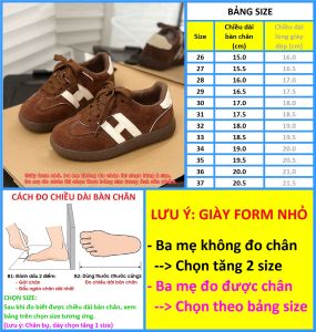 Giày bé trai bé gái giày thể thao bata cho bé G-XFB668