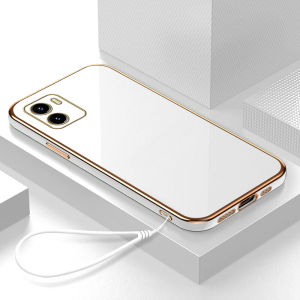 Casing Case For Vivo Y15S/Vivo Y15A vivo Y20 Vivo Y20i Y20s Y12s M y15c Vivoy15s vivoy15a Phone Case Free Lanyard + Soft Original Square Edge Pattern Casing Plated Phone Shell Luxury Plating Soft Phone Case