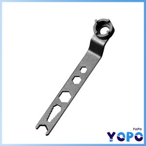 YoPo Four Jaw Angle Grinder Wrench Four Claw Wrench For 100 Type Angle Grinding Wheel Machine 1Pcs
